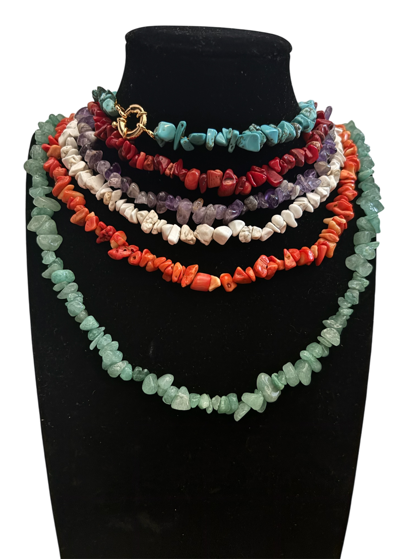 Collar piedra natural