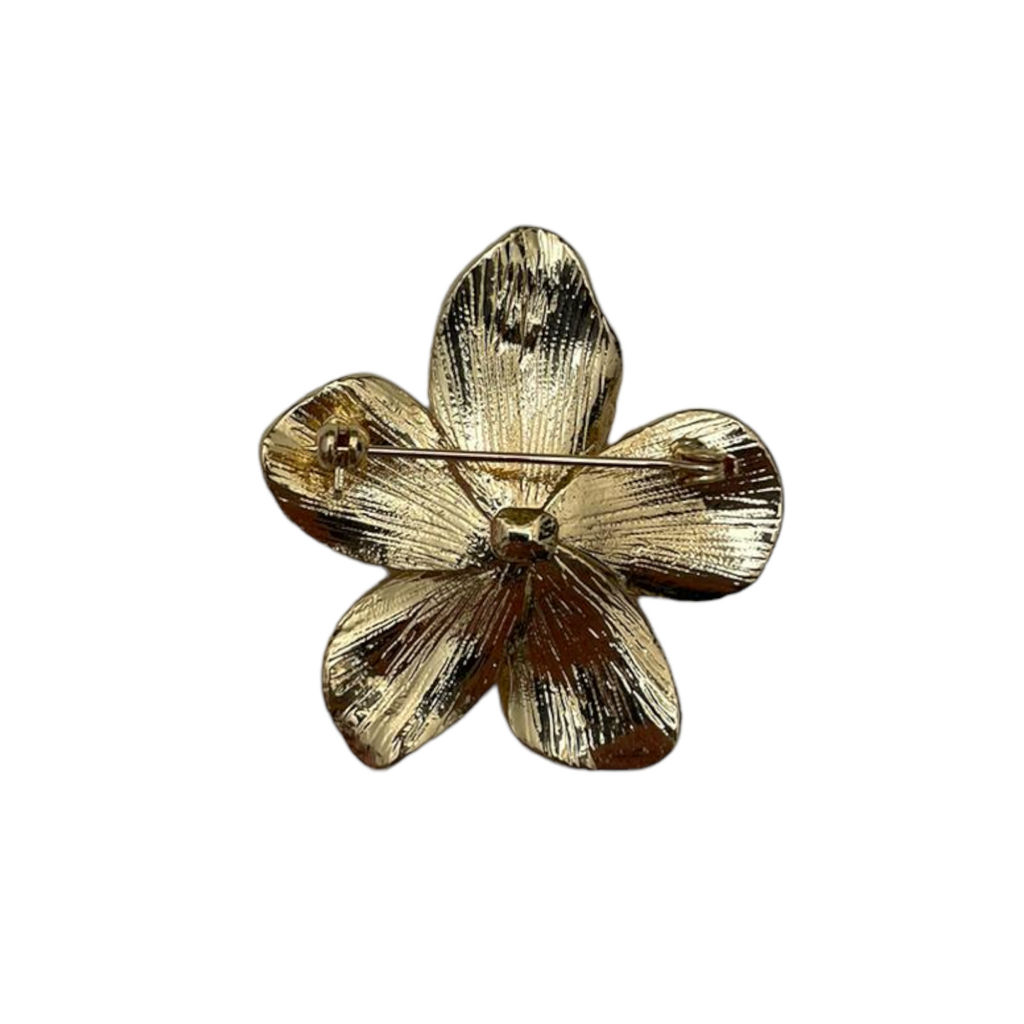 Broche Gerbera oro
