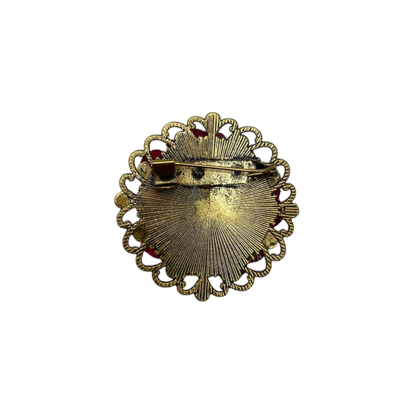 Broche Carmín