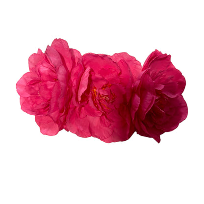 Semicorona flor de seda