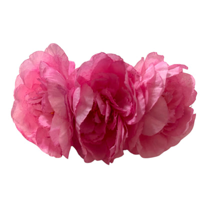 Semicorona flor de seda
