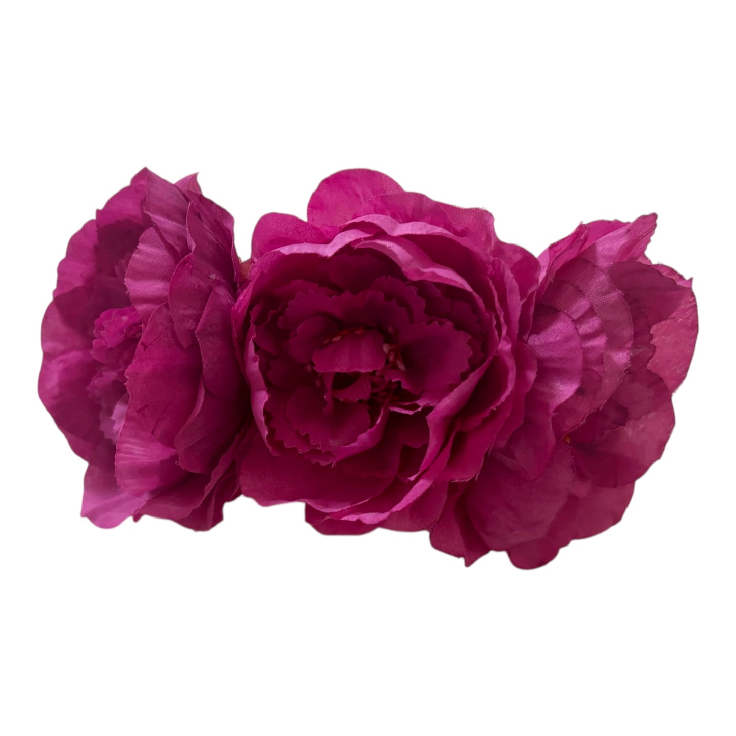 Semicorona flor de seda