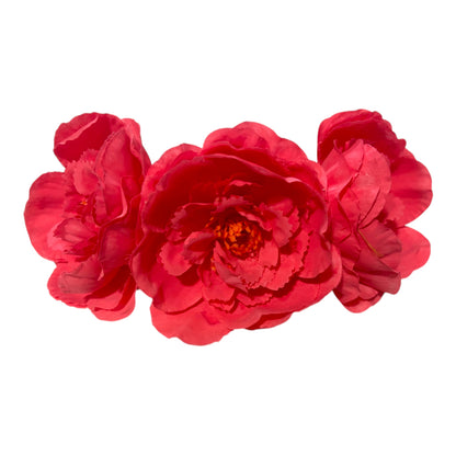 Semicorona flor de seda