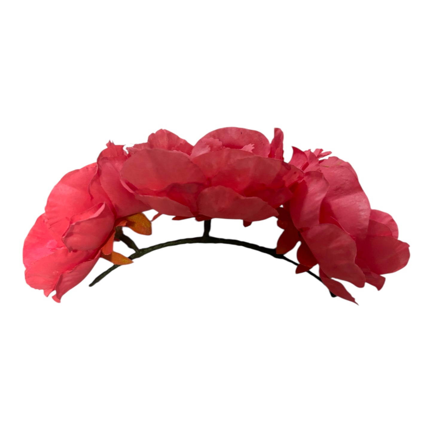 Semicorona flor de seda
