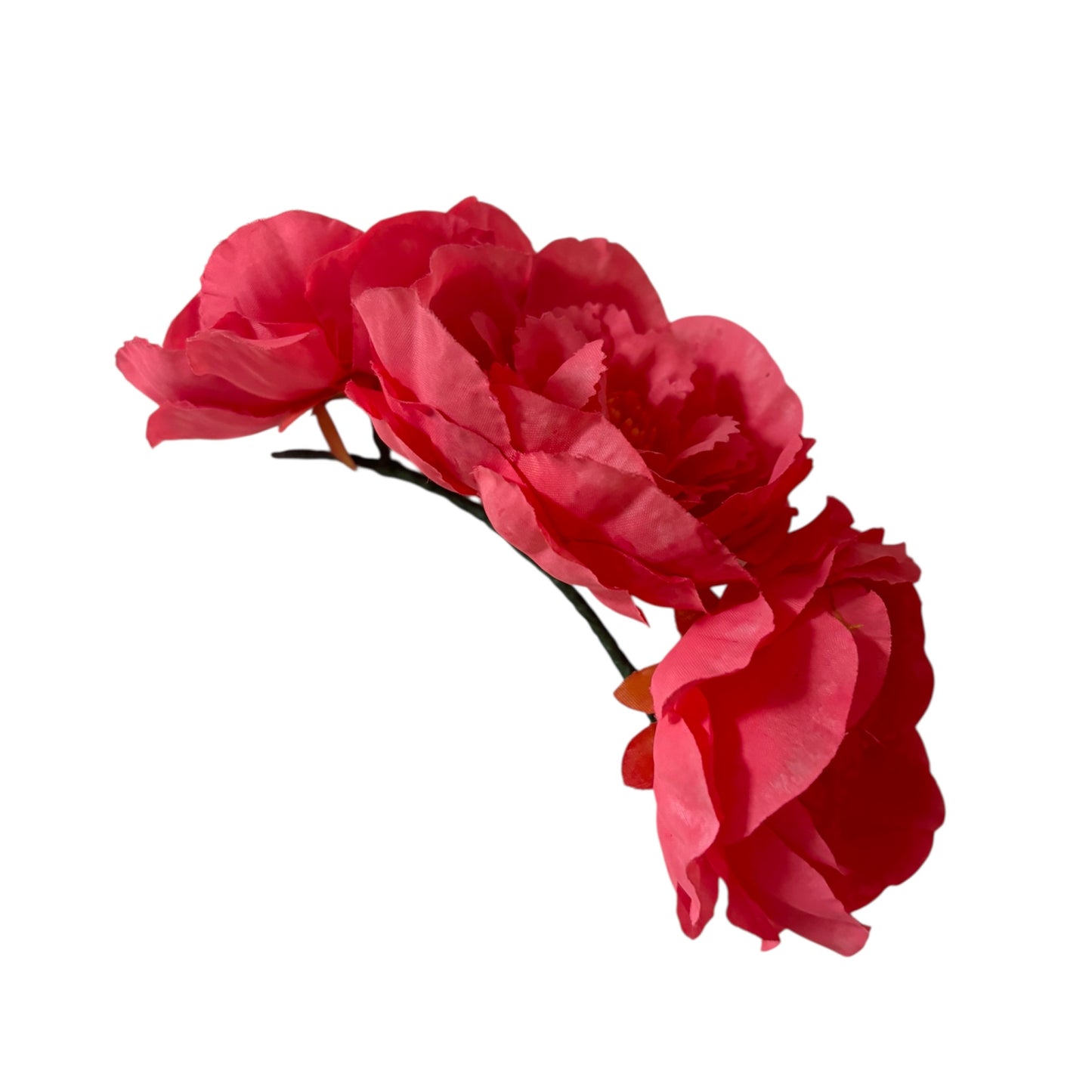 Semicorona flor de seda