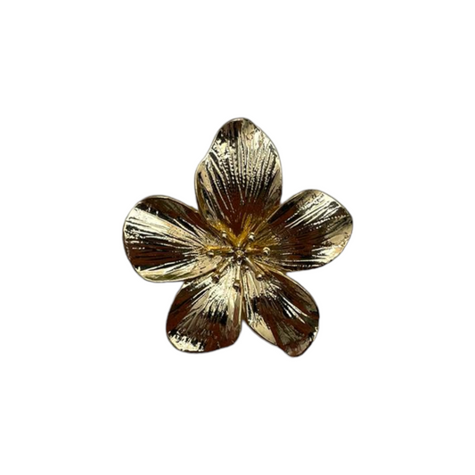 Broche Gerbera oro