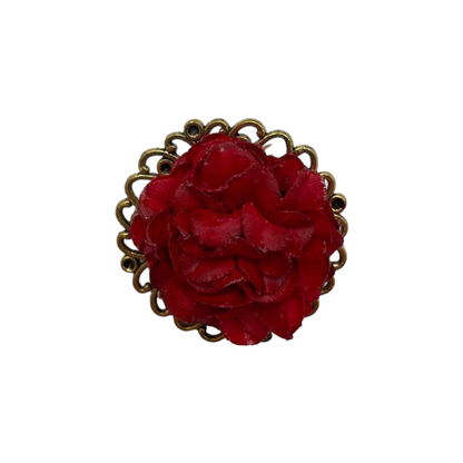 Broche Carmín